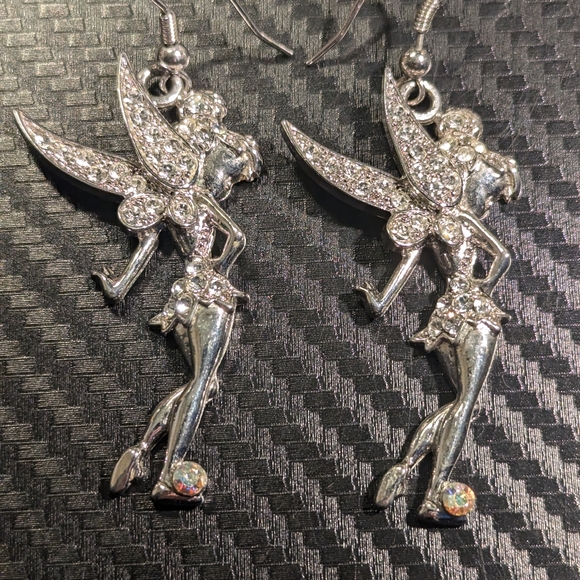 Tinkerbell Fairy Earrings - Picture 2 of 5